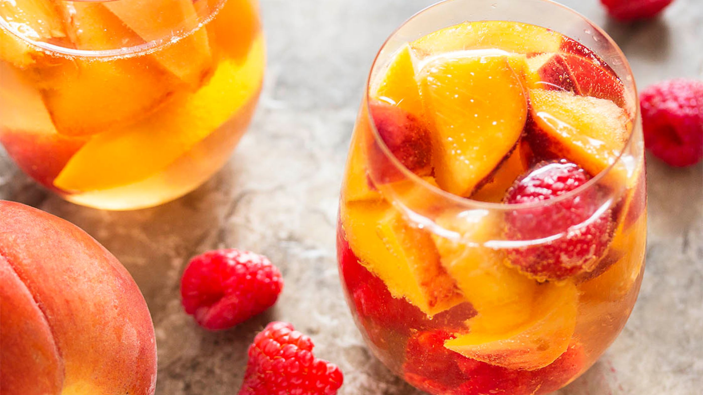 Peachy Chick Sangria